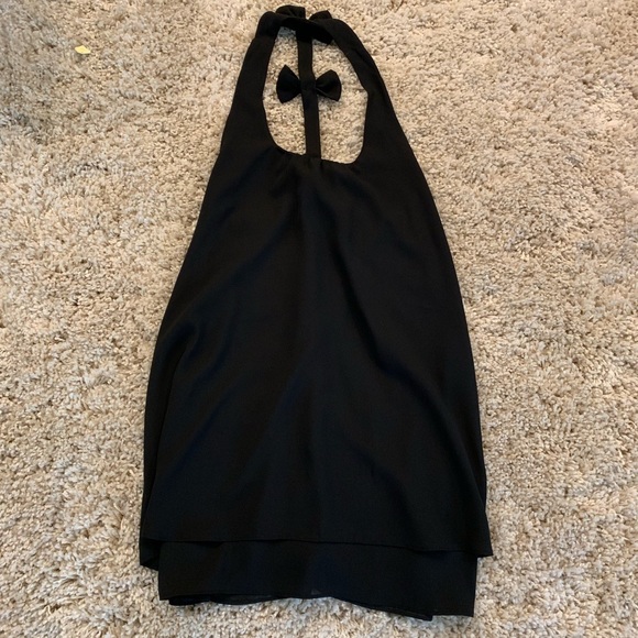 Black Mini Dress - Picture 4 of 4